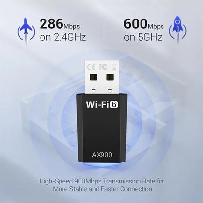 Wireless Network WiFi 6 Receiver 5G Dual Band