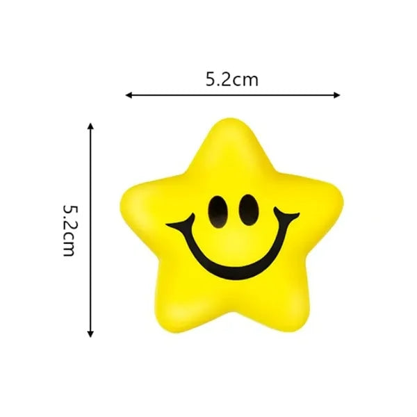 Star Shaped Stress Ball Reliever Toy
