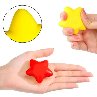 Star Shaped Stress Ball Reliever Toy