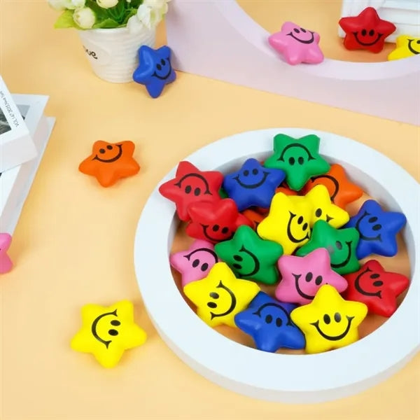 Star Shaped Stress Ball Reliever Toy