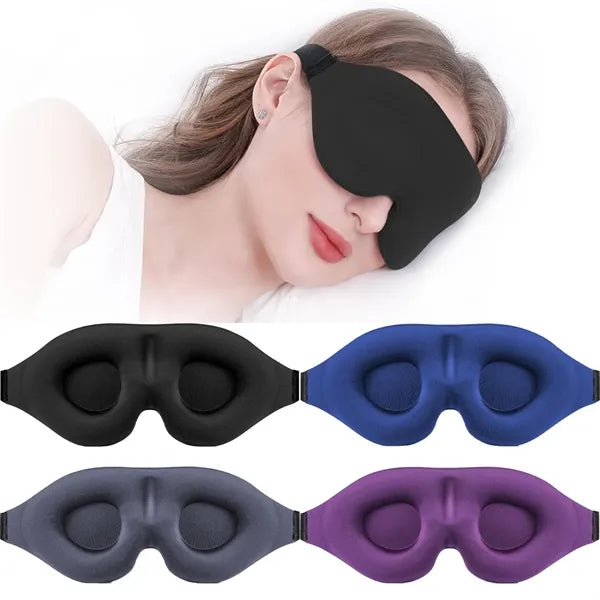 3D Sleeping Mask Soft Breathable Eye Cover