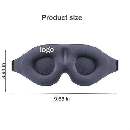 3D Sleeping Mask Soft Breathable Eye Cover