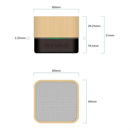 Bamboo Wireless Bluetooth Speaker
