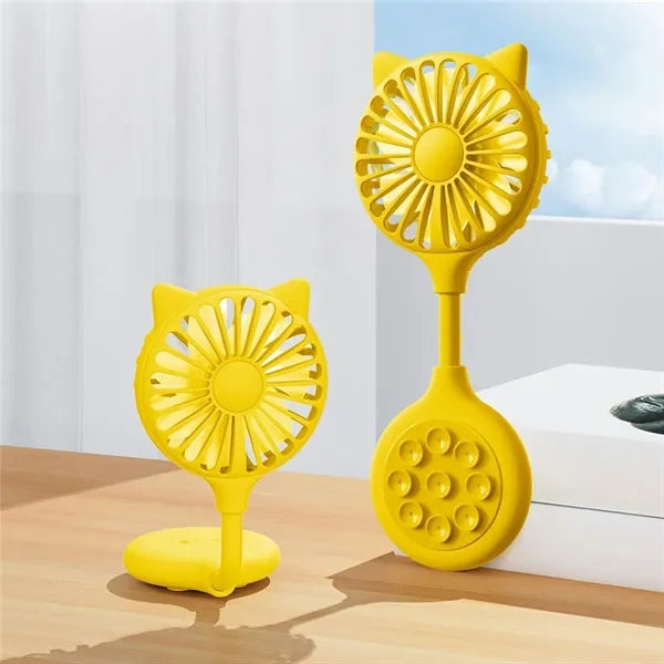 Suction Mini USB Desktop Portable Foldable Fan