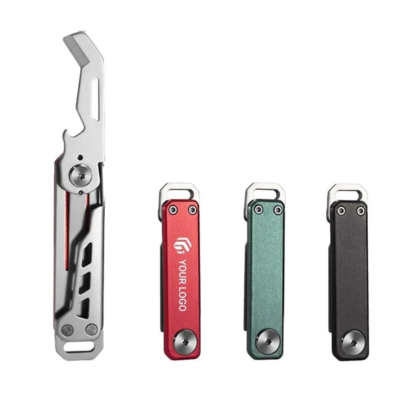 Multifunctional portable pocket bottle opener folding knife