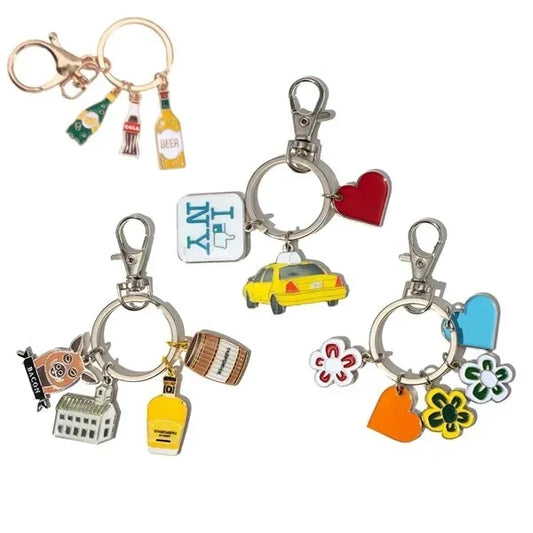 Diestruck Charm Keychain