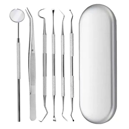 6 in 1 Dental Tools Teeth Cleaning Kit