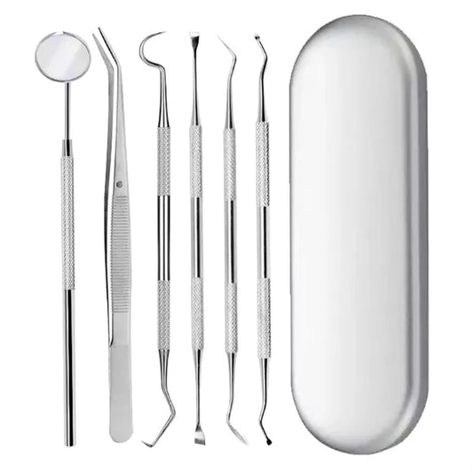 6 in 1 Dental Tools Teeth Cleaning Kit