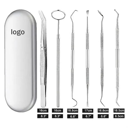 6 in 1 Dental Tools Teeth Cleaning Kit