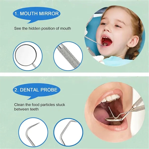 6 in 1 Dental Tools Teeth Cleaning Kit