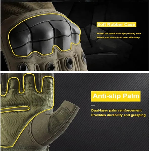 Half Finger Tactical Sports Non Slip Gloves