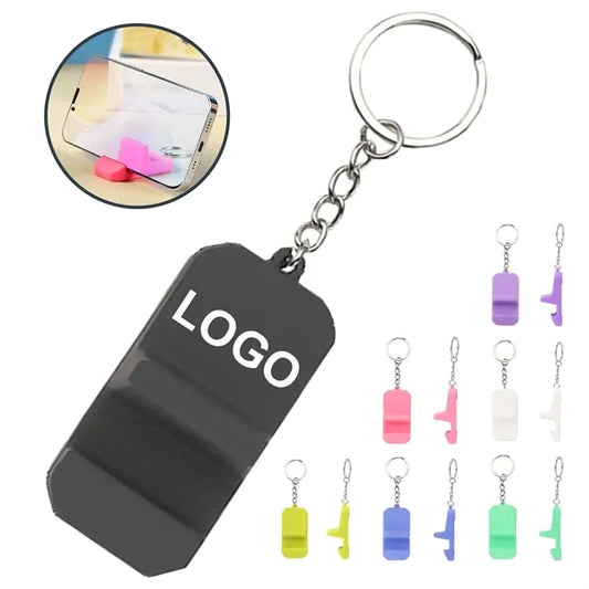 Silicone Phone Holder Keychain
