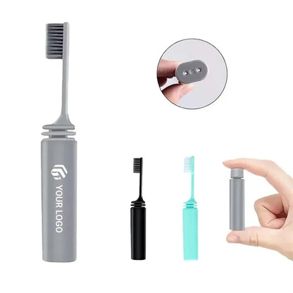 Mini portable durable soft folding travel toothbrush