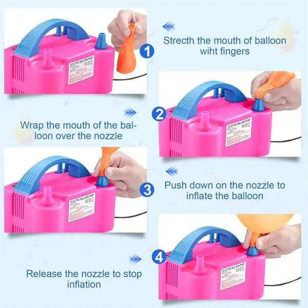 Electric Balloon Pump Portable  Blower