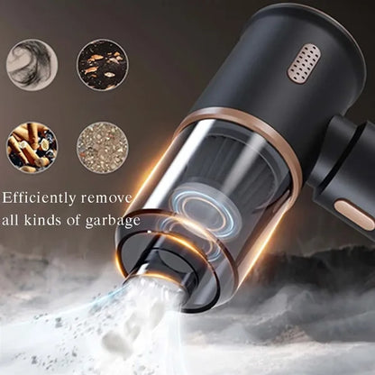 Rechargeable mini portable wireless car vacuum cleaner