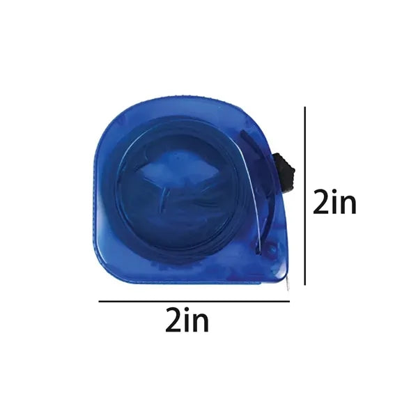 Transparent Mini Retractable Measuring Tape Ruler