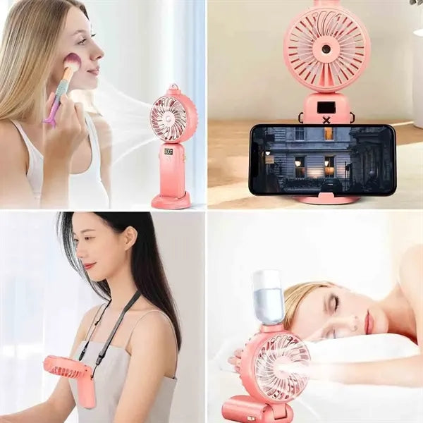 Rechargeable Spray Mist Fan