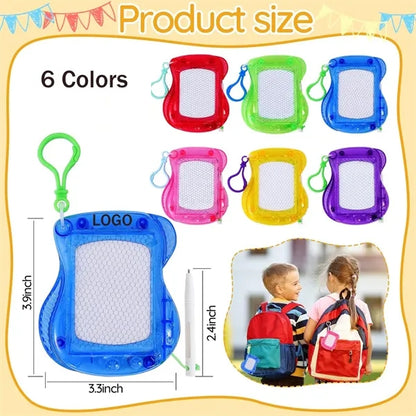 Erasable Mini Board with Pen and Keychain