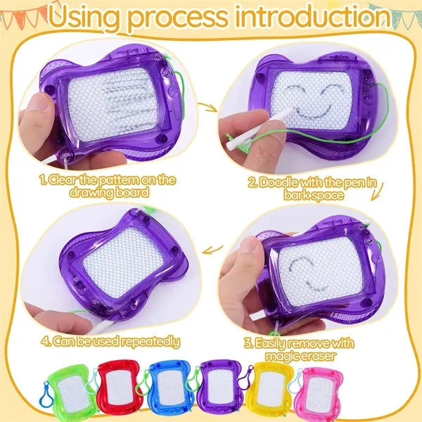 Erasable Mini Board with Pen and Keychain