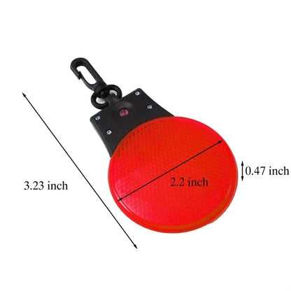 Night running pet safety keychain flashing strobe light