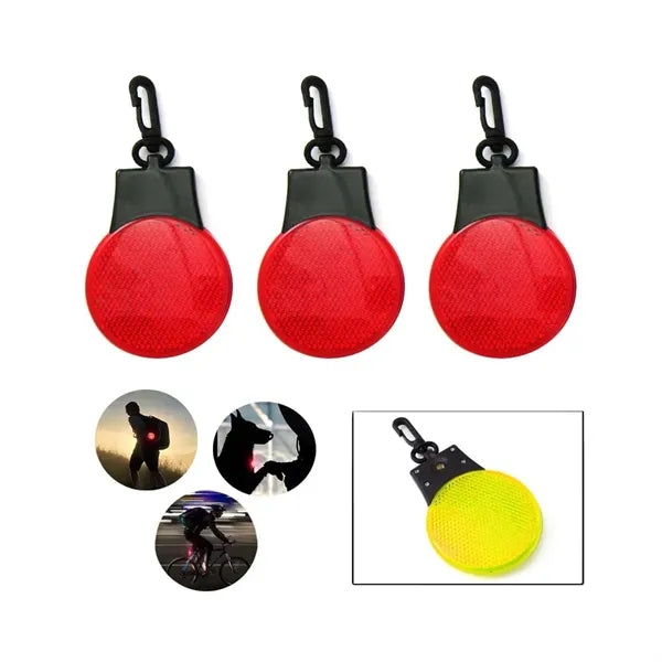 Night running pet safety keychain flashing strobe light