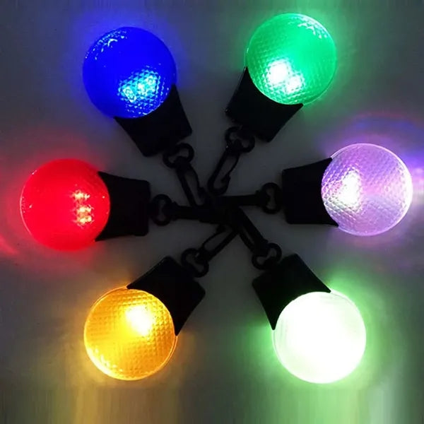 Night running pet safety keychain flashing strobe light