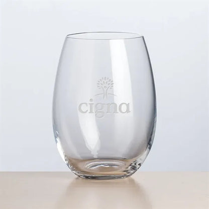 Carlita Stemless Wine - Deep Etch