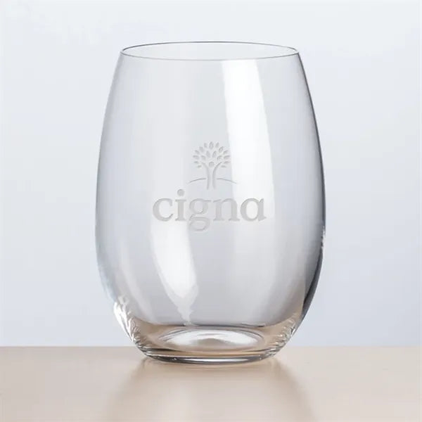 Carlita Stemless Wine - Deep Etch