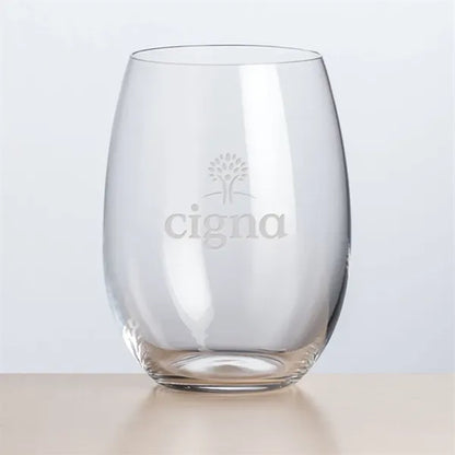 Carlita Stemless Wine - Deep Etch
