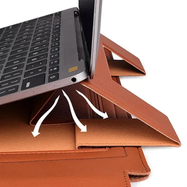 Convertible Laptop Sleeve with Built in Stand