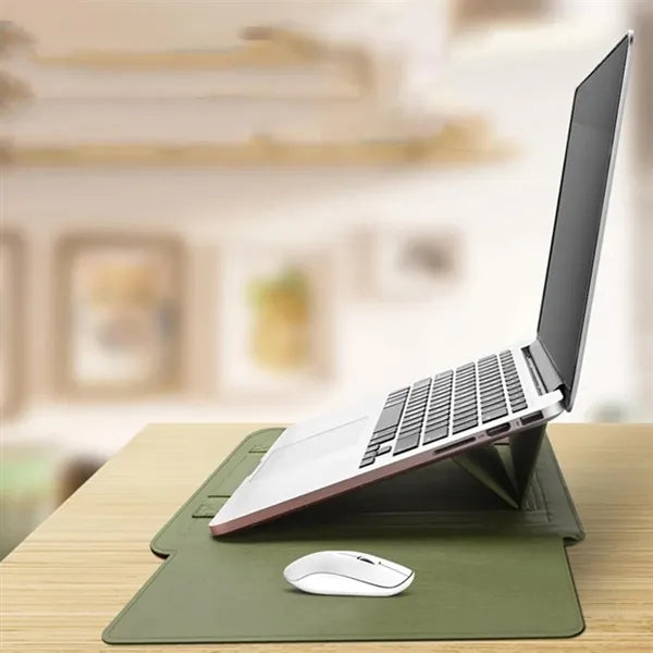 Convertible Laptop Sleeve with Built in Stand