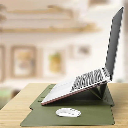 Convertible Laptop Sleeve with Built in Stand