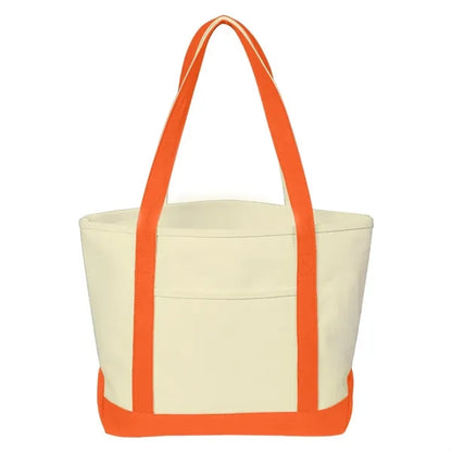 Full Color Medium Starboard  24 Oz.Cotton Canvas Tote Bag