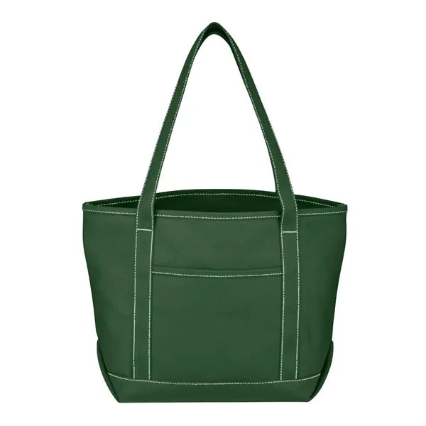 Full Color Medium 24 oz Cotton Canvas Yacht Tote Bag