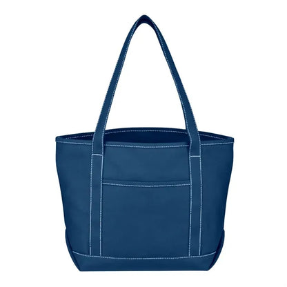 Full Color Medium 24 oz Cotton Canvas Yacht Tote Bag