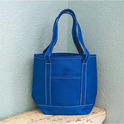 Full Color Medium 24 oz Cotton Canvas Yacht Tote Bag