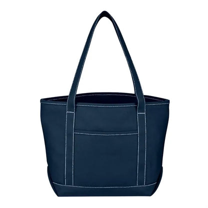 Full Color Medium 24 oz Cotton Canvas Yacht Tote Bag