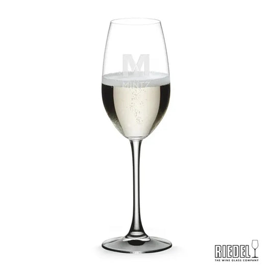 RIEDEL Oenologue Flute - 9.12oz - Deep Etch