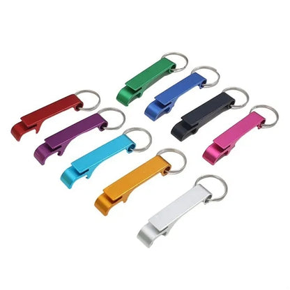 Metal Aluminum Tiger Can Opener Portable Key Chain Ring