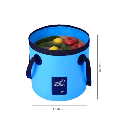 670oz Outdoor Camping Foldable Bucket For Fishing Boating