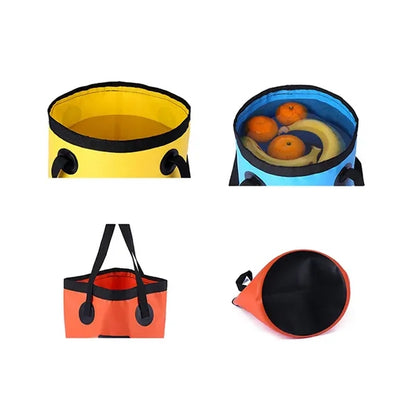 670oz Outdoor Camping Foldable Bucket For Fishing Boating
