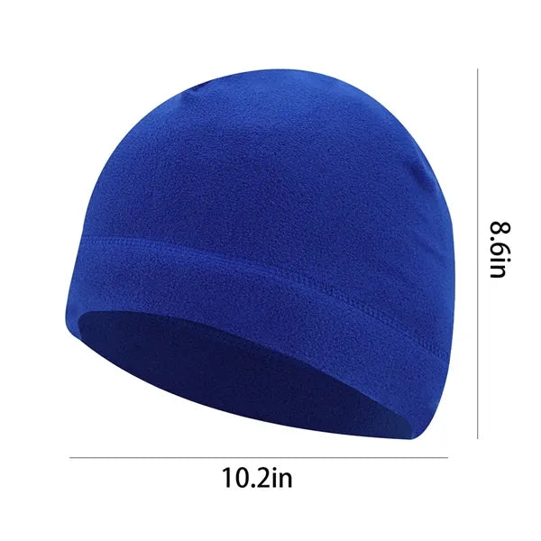 Winter Outdoor Sports Cold-Proof Windproof Warm Fleece Hat