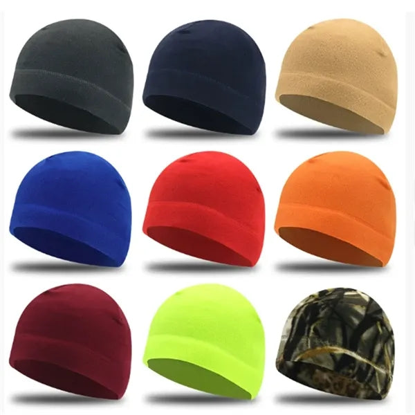 Winter Outdoor Sports Cold-Proof Windproof Warm Fleece Hat