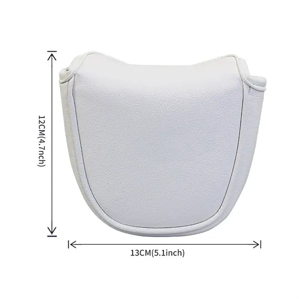 Golf Putter Head Protector Cover with Magnetic Closure