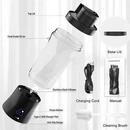 24 Oz Portable Blender for Smoothies and Protein Shakes