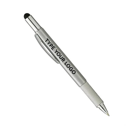 6 in 1 Multifunction Tool Pen with Ruler Stylus Screwdrivers