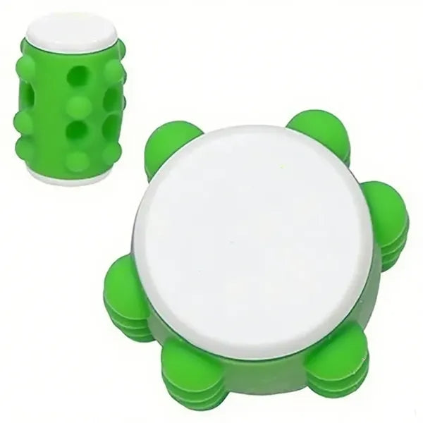 Round Push Pop Spinning Top