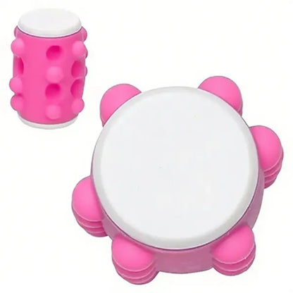 Round Push Pop Spinning Top