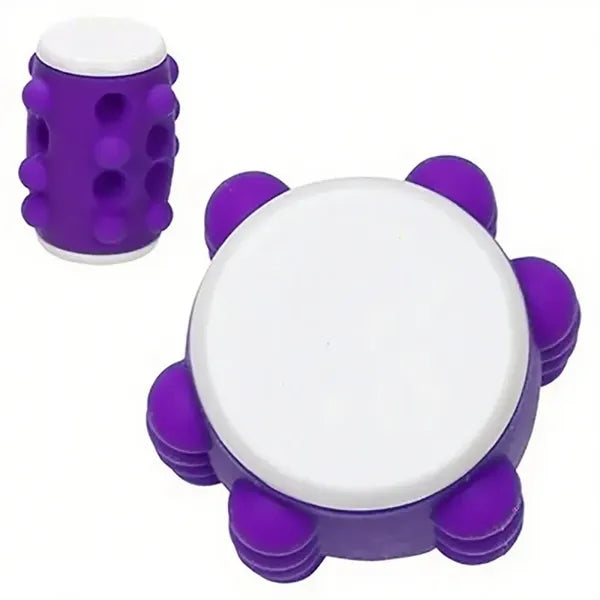 Round Push Pop Spinning Top