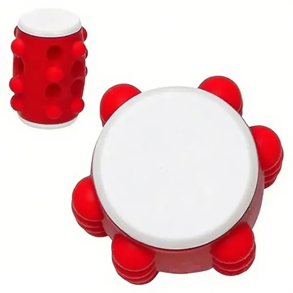 Round Push Pop Spinning Top